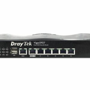 Vigor 2927 Dual Gigabit WAN breedband router 5 Gigabit LAN, 2 USB poorten, 50 VPN LAN-LAN IPSEC